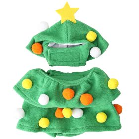 Christmas Pet Costume Funny Christmas Tree Clothes Dogs And Cats