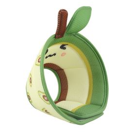 3D Printed Cartoon Breathable Type Collar (Option: Avocado-M)